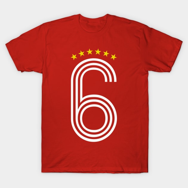 Liverpool 6 times t shirt store